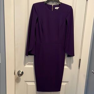 Elegant Purple Women's Dress